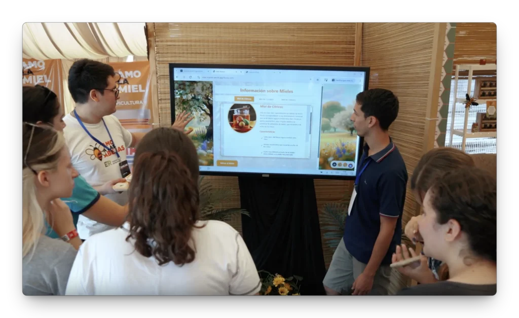 Juego Interactivo de Miel para TV Touch