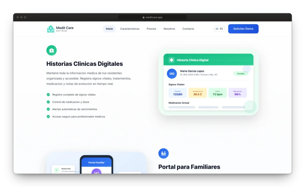 Sistema Integral de Gestión Geriátrica