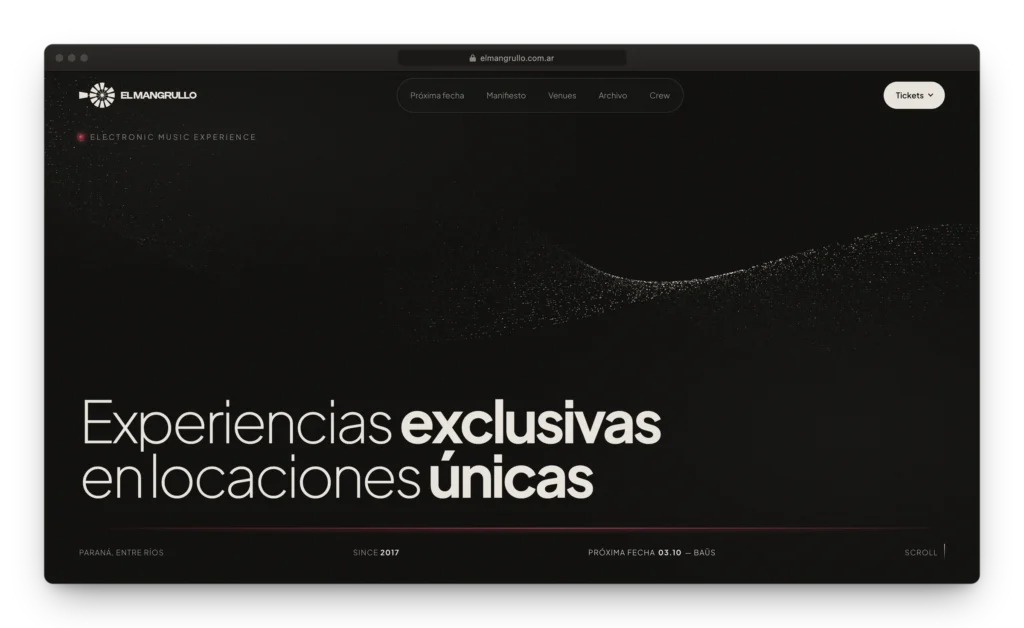 Desarrollo web EL MANGRULLO
